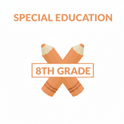 8th Grade Small Class Special Education Supply Kit